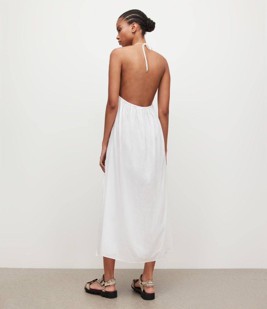 Women's Iris Maxi Dress (chalk_white) - Image 5
