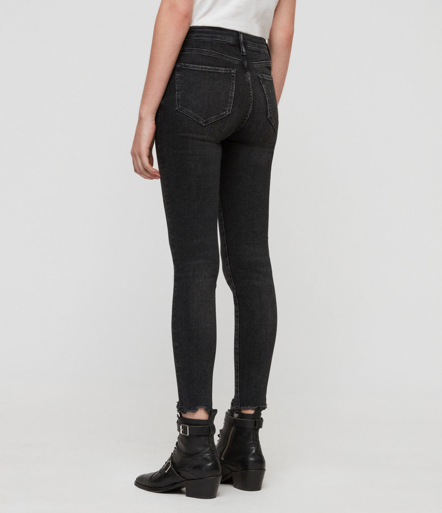 just black grace high rise skinny jeans