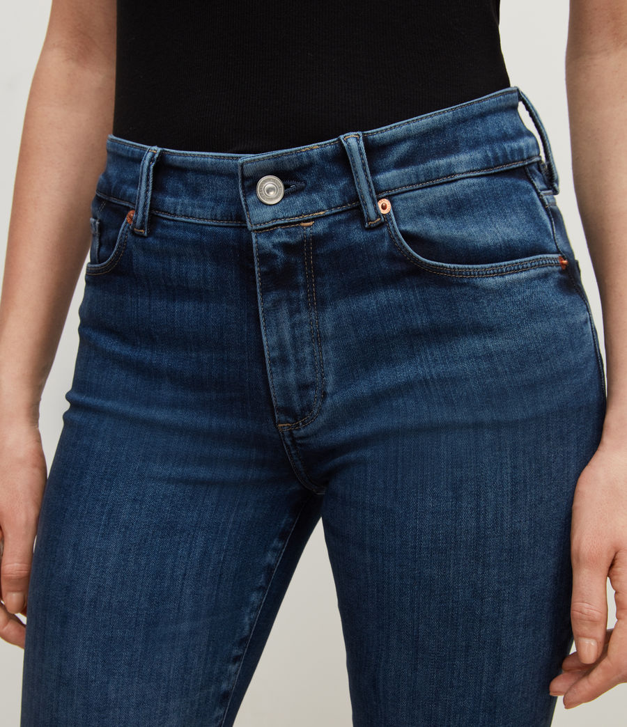 Femmes Miller Mid-Rise Skinny Jeans (dark_indigo) - Image 3