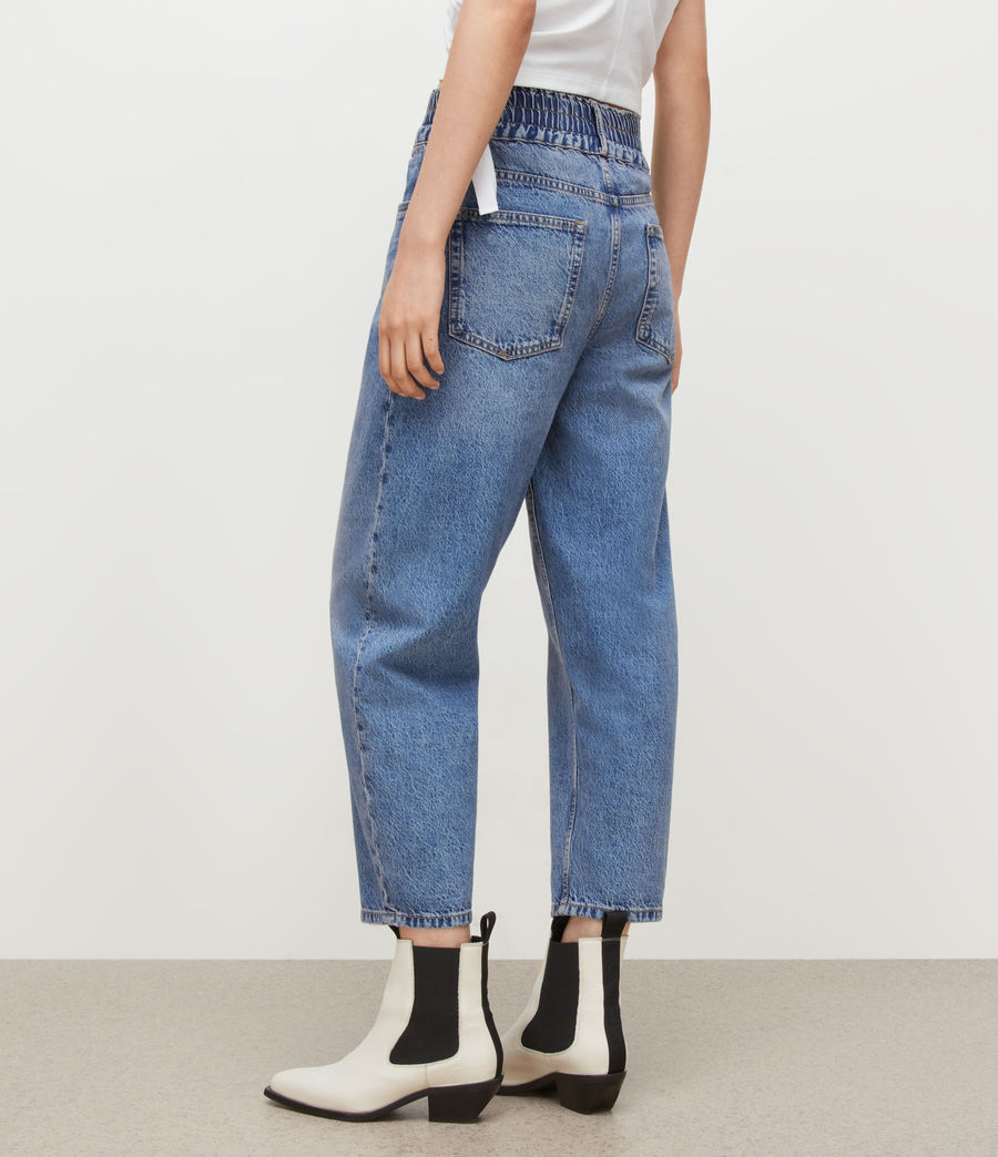 Women's Hailey High-Rise Straight Jeans (tinted_indigo) - Image 5