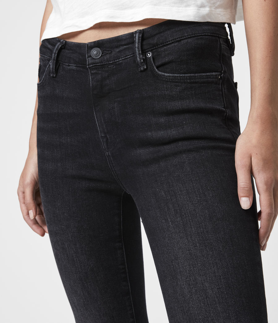 just black grace high rise skinny jeans