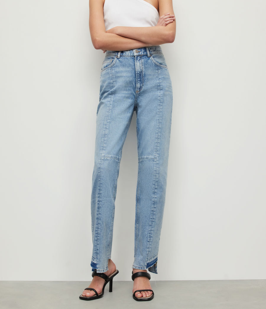 Womens Kym High-Rise Straight Jeans (vintage_indigo) - Image 5