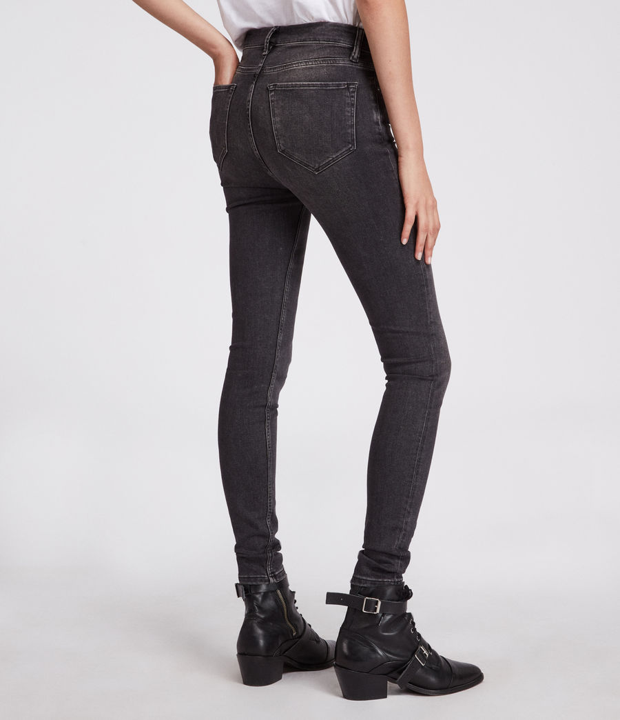 black shaping jeans