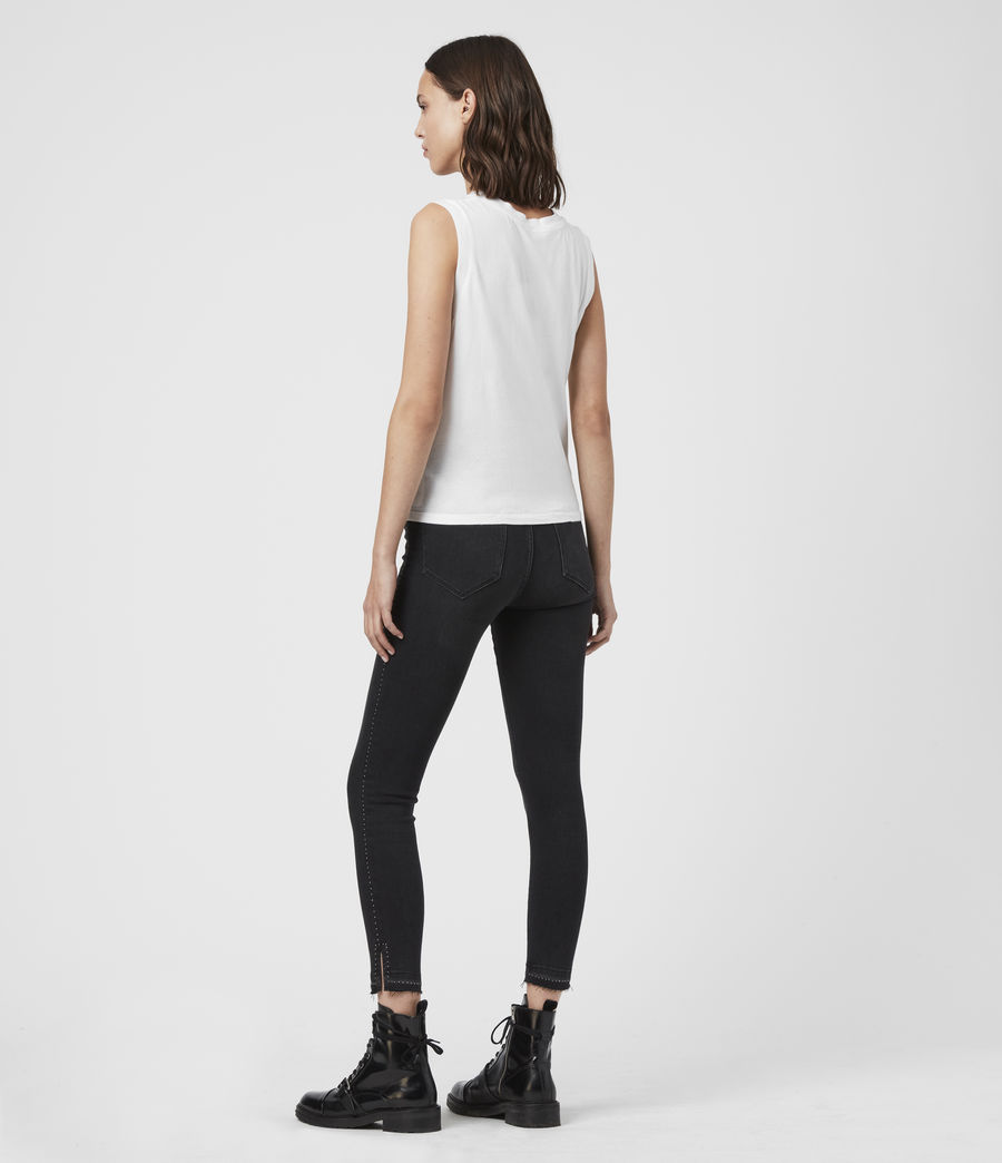 just black grace high rise skinny jeans