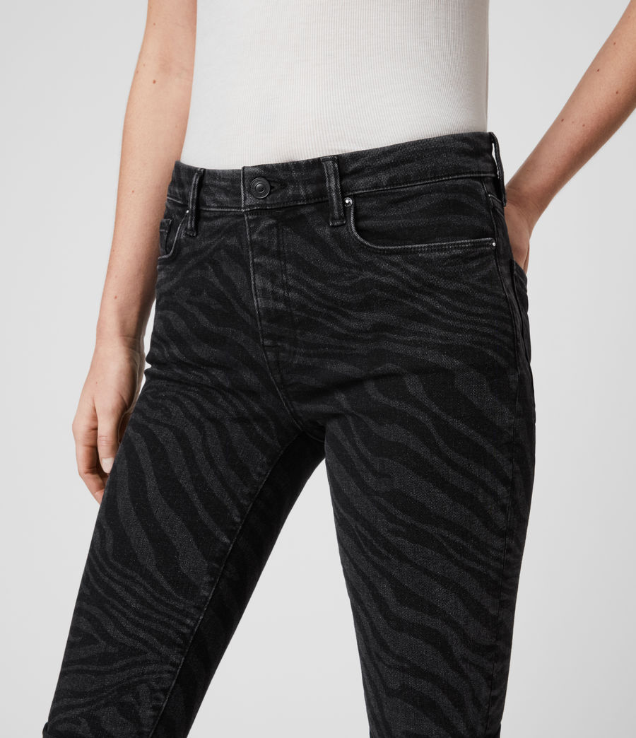 just black grace high rise skinny jeans