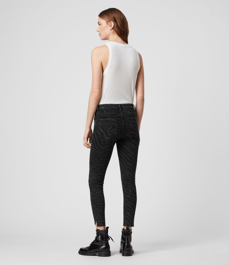 just black grace high rise skinny jeans