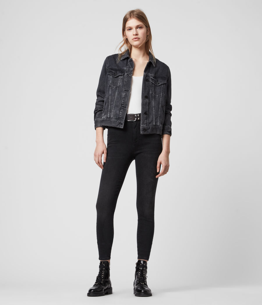 ultra high rise skinny jeans