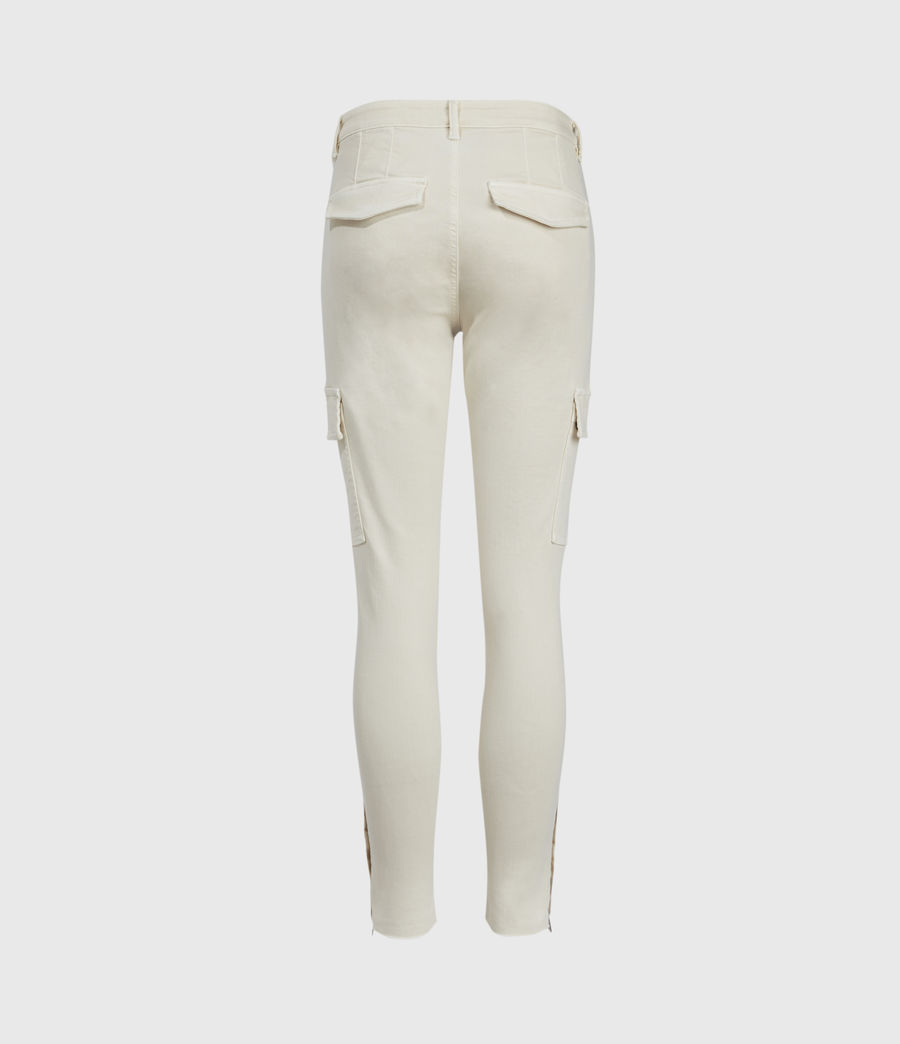 ecru skinny jeans