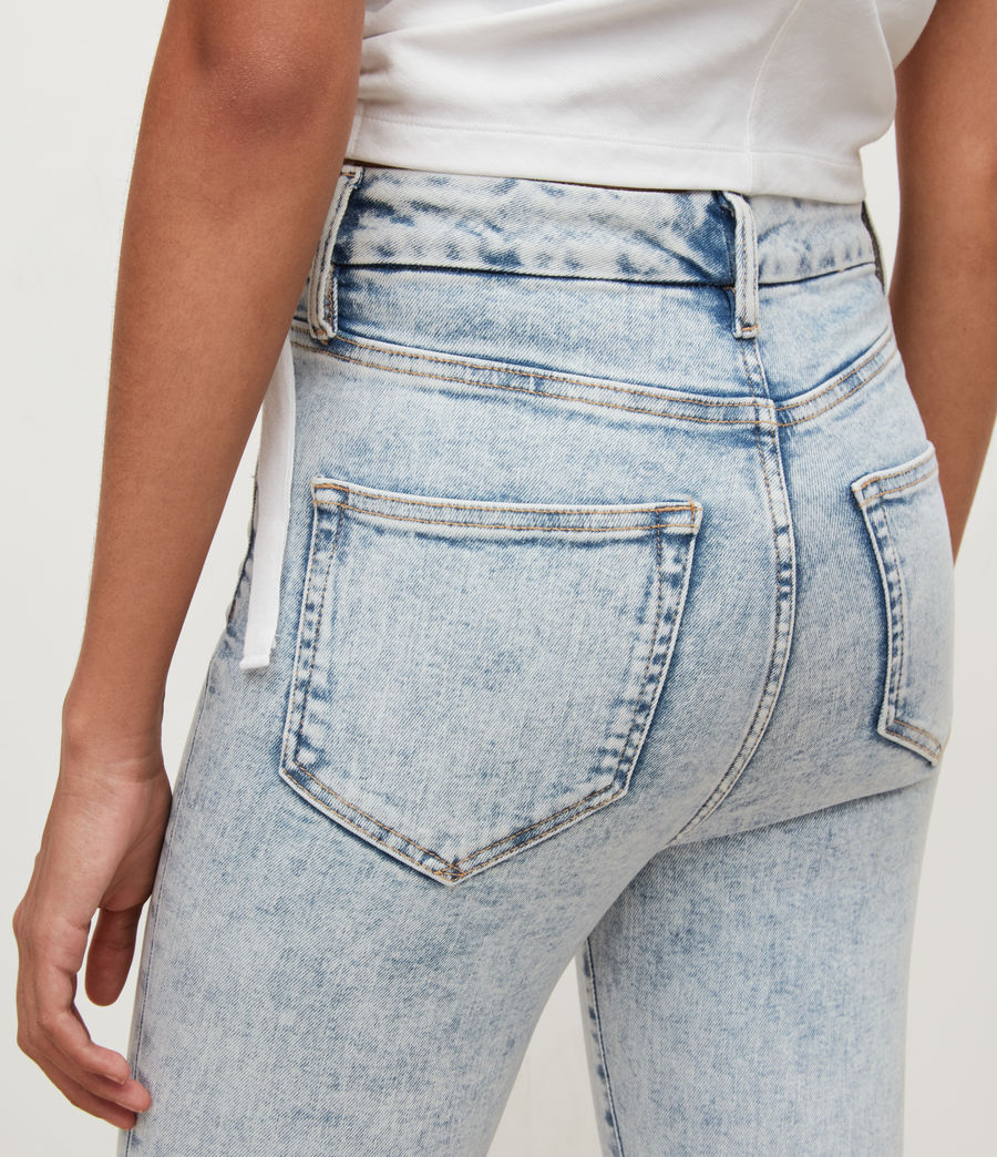 Damen Dax High-Rise Skinny Jeans (snow_indigo) - Image 11