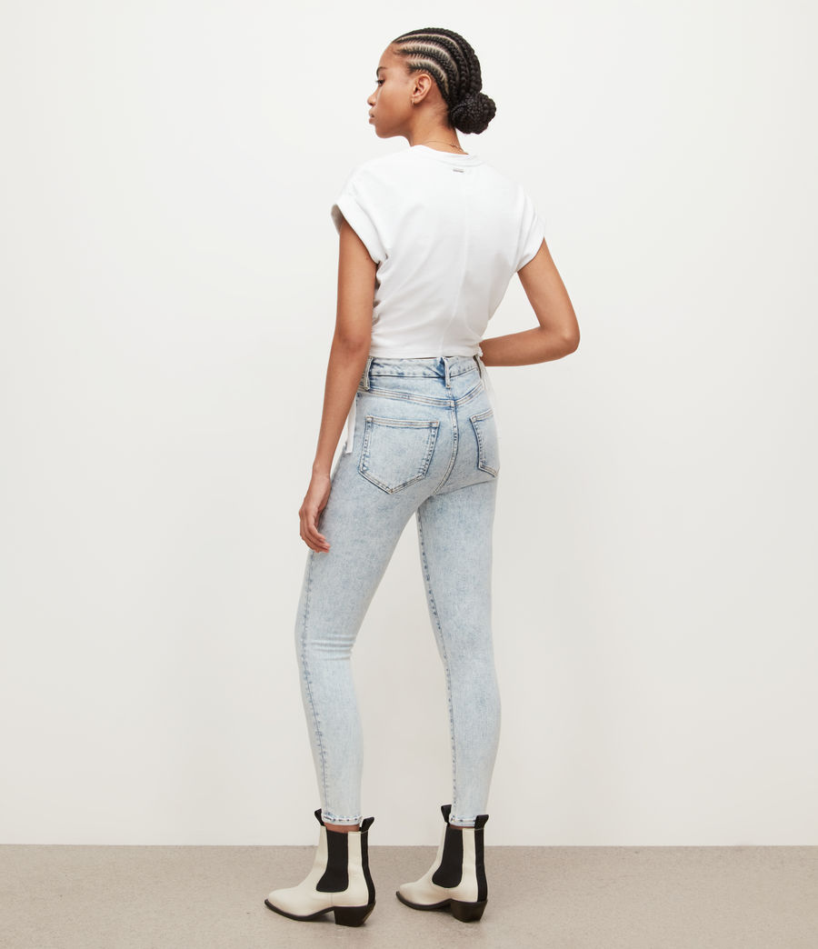 Damen Dax High-Rise Skinny Jeans (snow_indigo) - Image 6