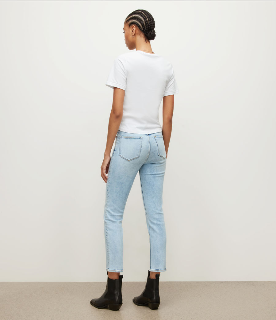 Womens Imogen Mid-Rise Slim Jeans (mid_indigo) - Image 5