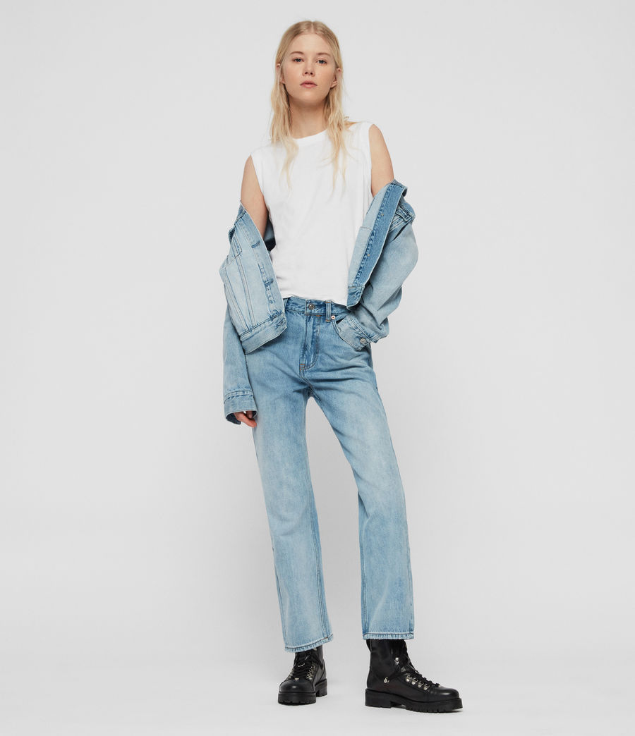 boyfriend high rise jeans