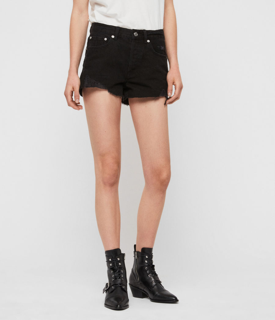 destroyed shorts womens