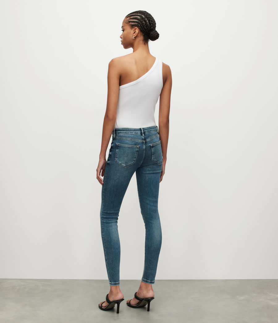 Womens Miller Mid-Rise Size Me Skinny Jeans (hunter_blue) - Image 4