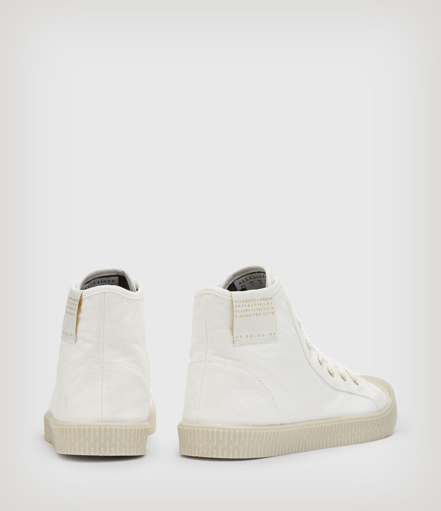 Women's Demmy High Top Trainers (white) - Image 7