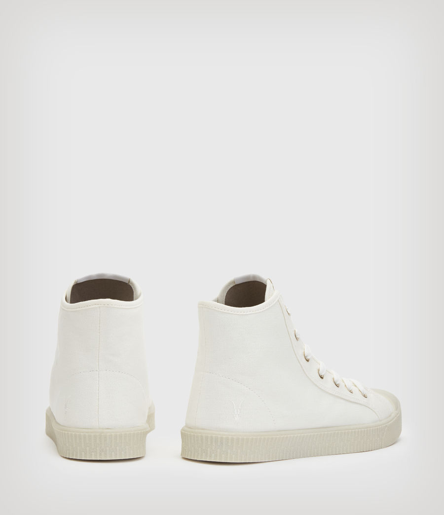 Damen Demmy High Top Trainers (white) - Image 8