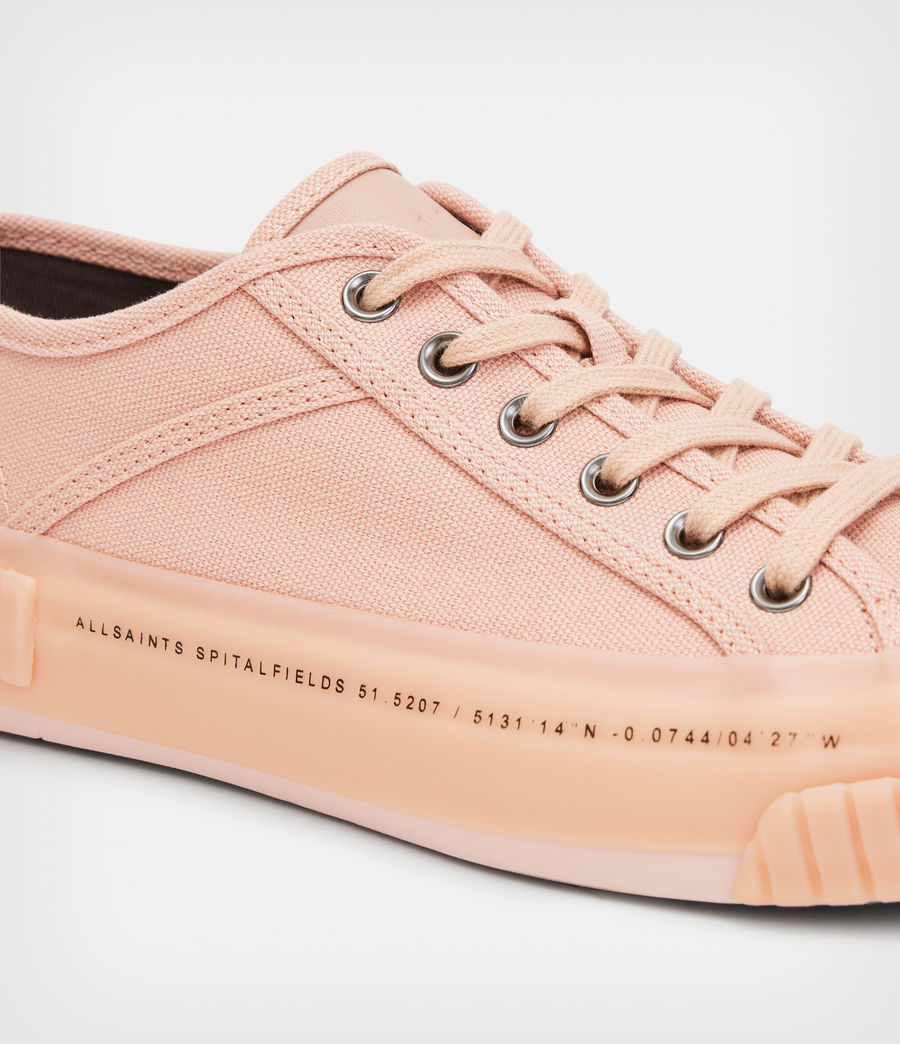 Women's Jackie Ghost Trainers (misty_pink) - Image 4