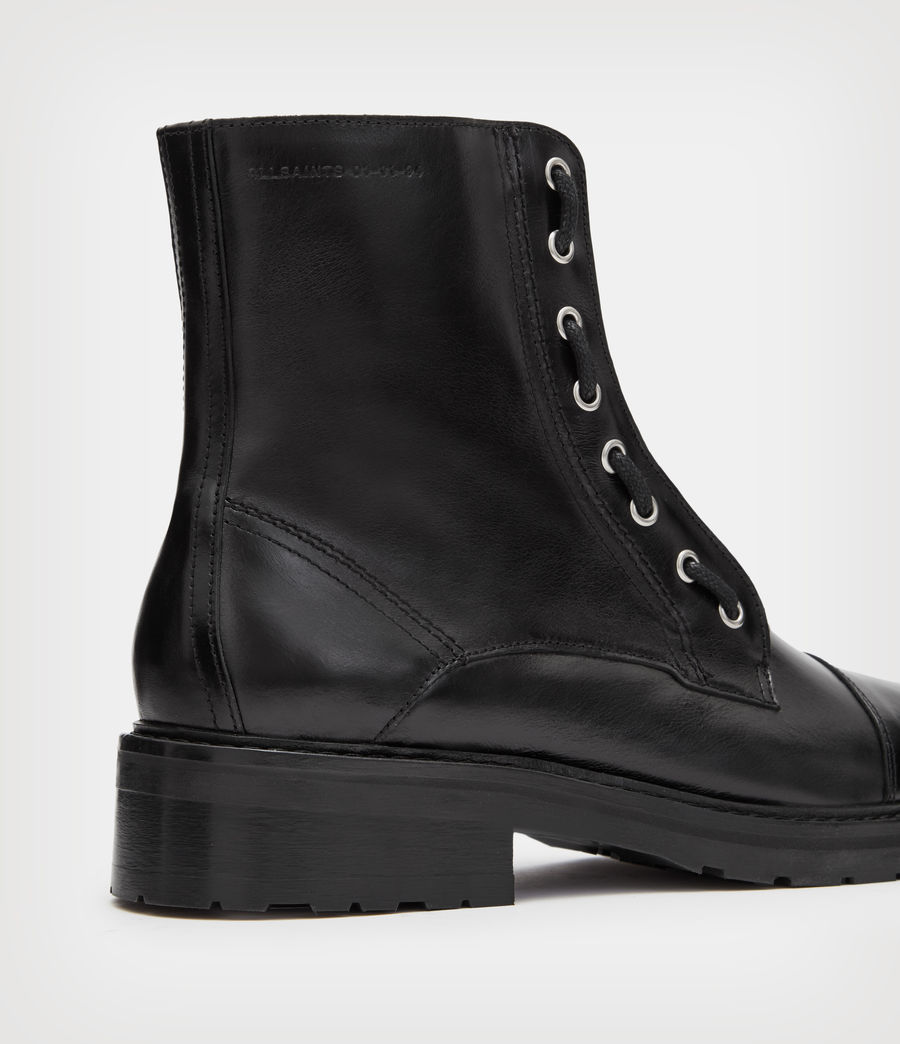 Damen Alaria Leather Boots (black) - Image 7