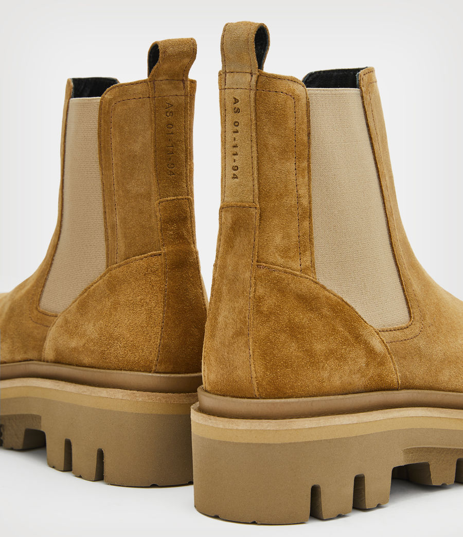 Women's Bea Suede Boots (caramel_brown) - Image 4