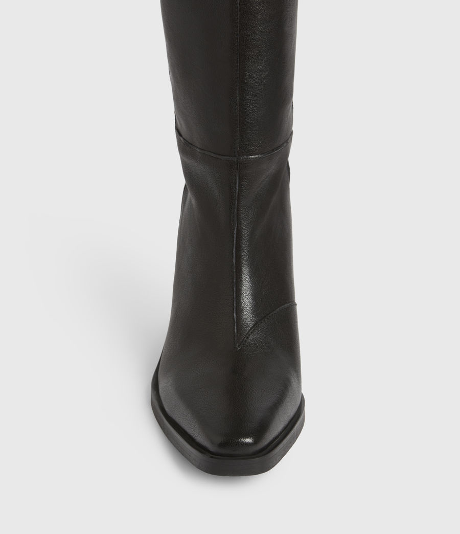 all saints knee high boots