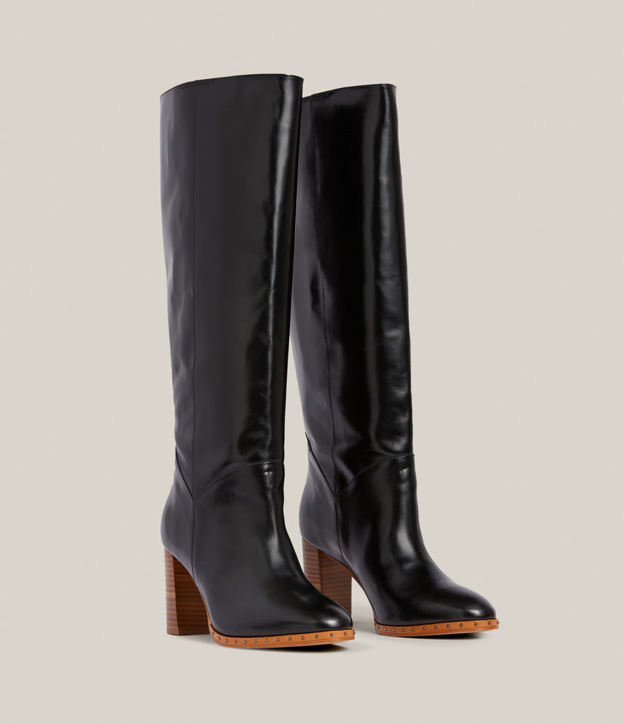 Damen Morgan Knee High Boots (black) - Image 3