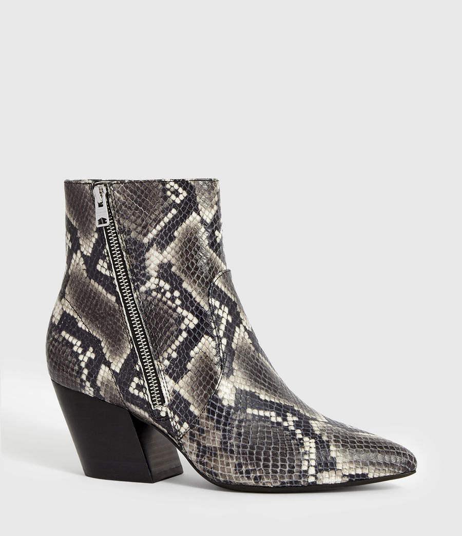 all saints snake boots