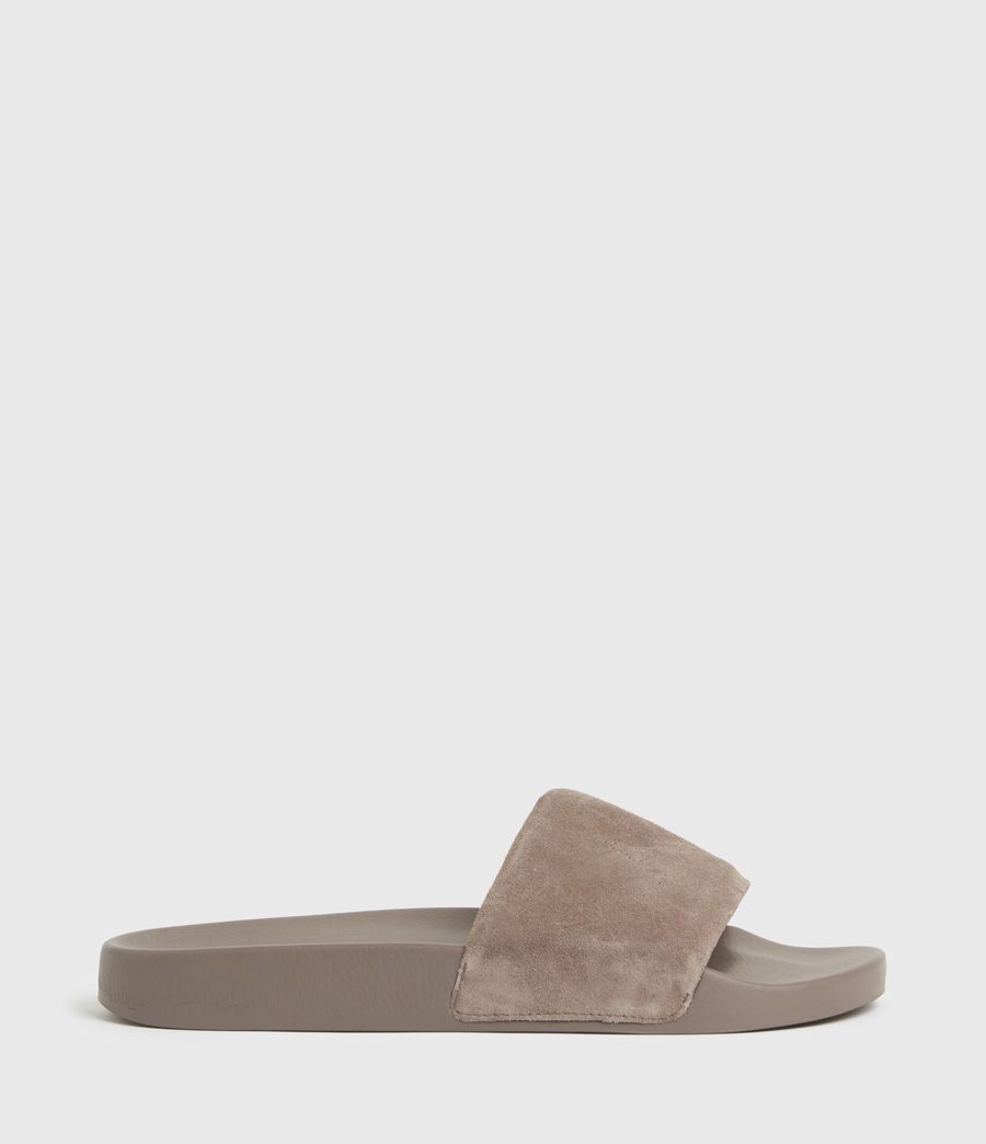 allsaints women's karli slide sandals