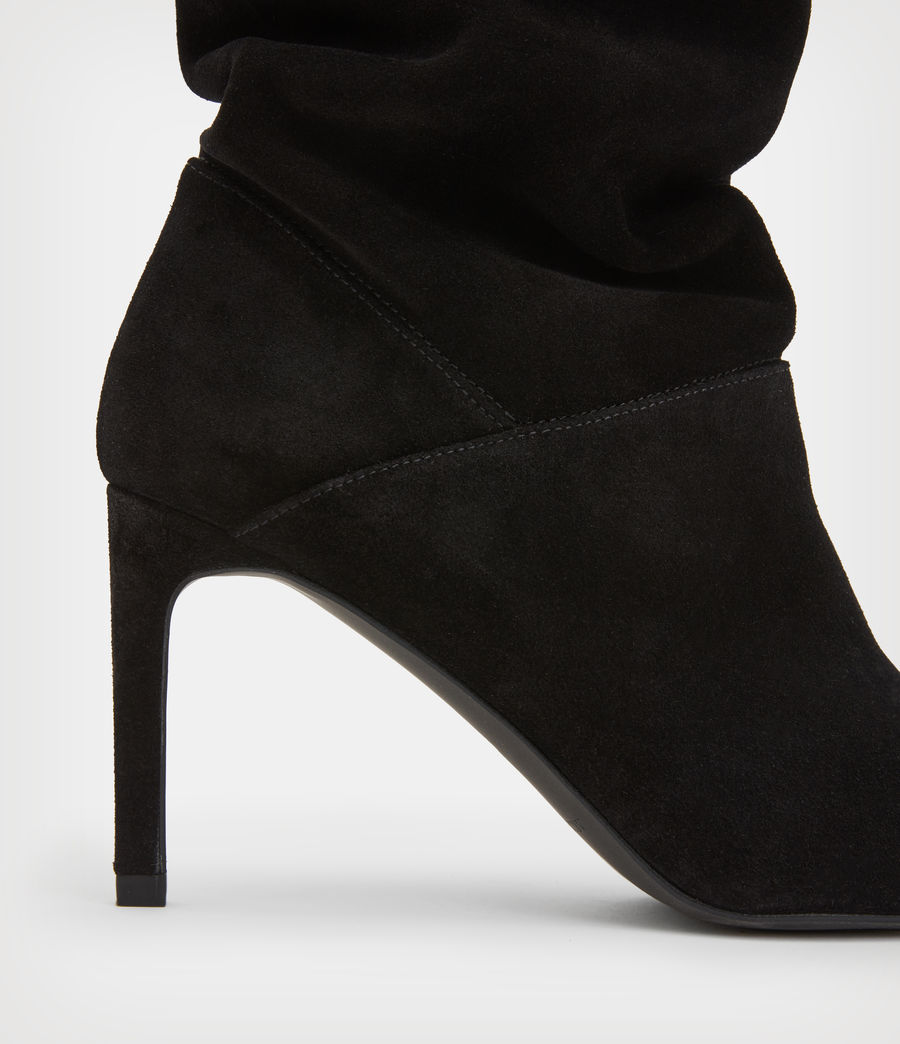 Damen Orlana Suede Boots (black) - Image 4