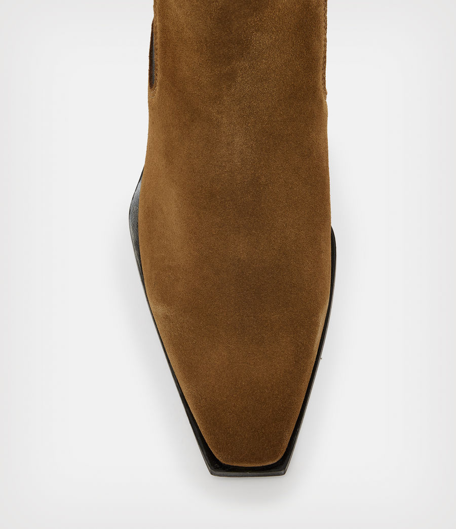Damen Vally Wildleder Boots (tan_brown) - Image 2