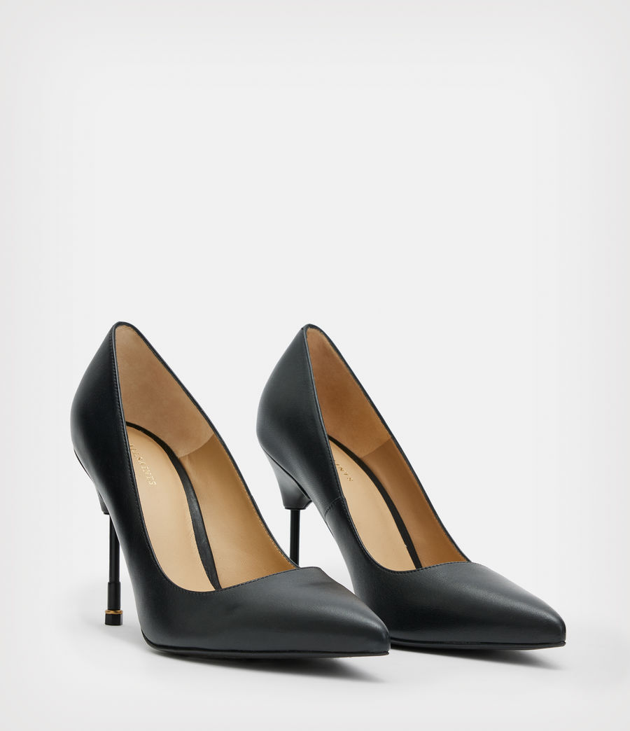 Damen Nova Court High Heels (black) - Image 5
