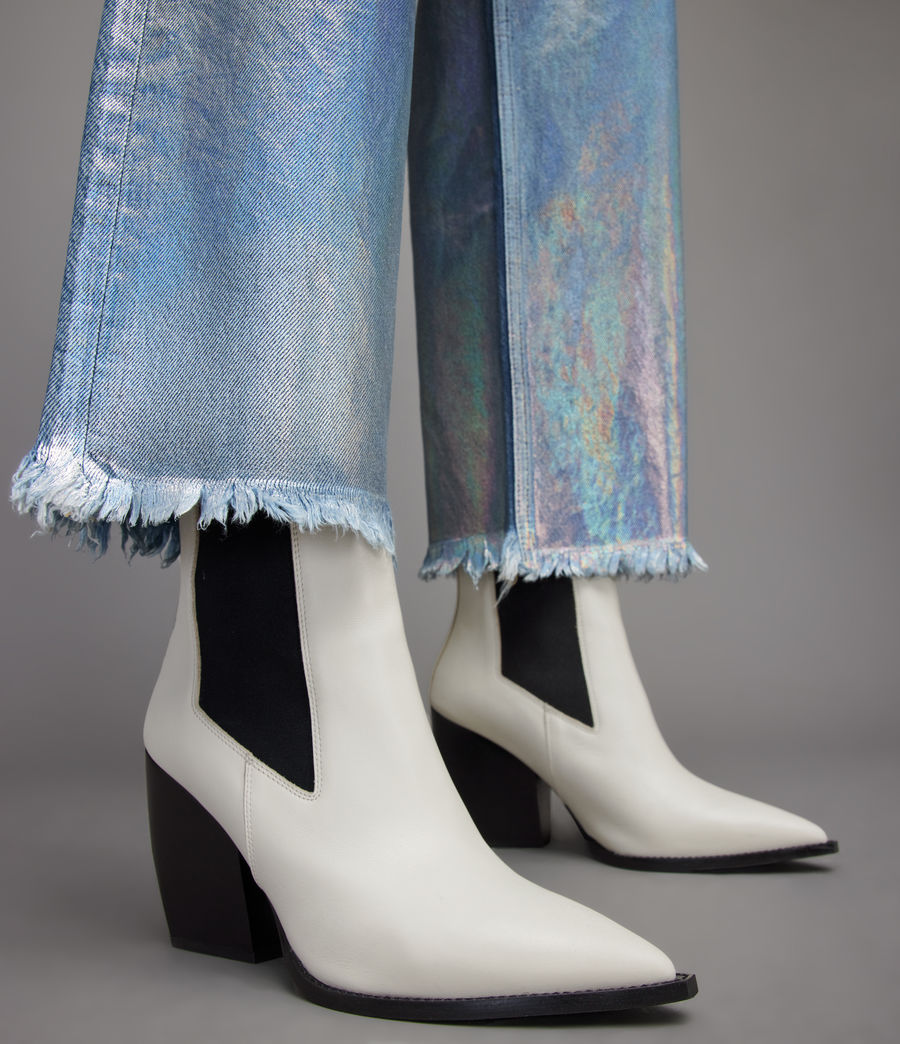 Damen Ria Boots (stone_white) - Image 2