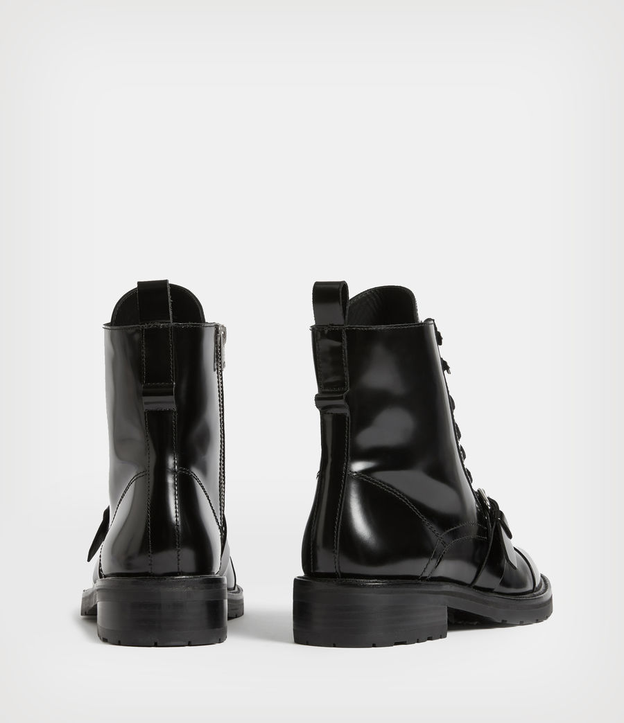 Womens Donita Lace Up Boot (black) - Image 6