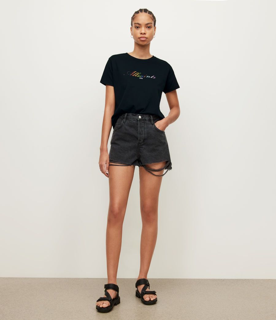 Damen Pride Grace T-Shirt (black) - Image 3