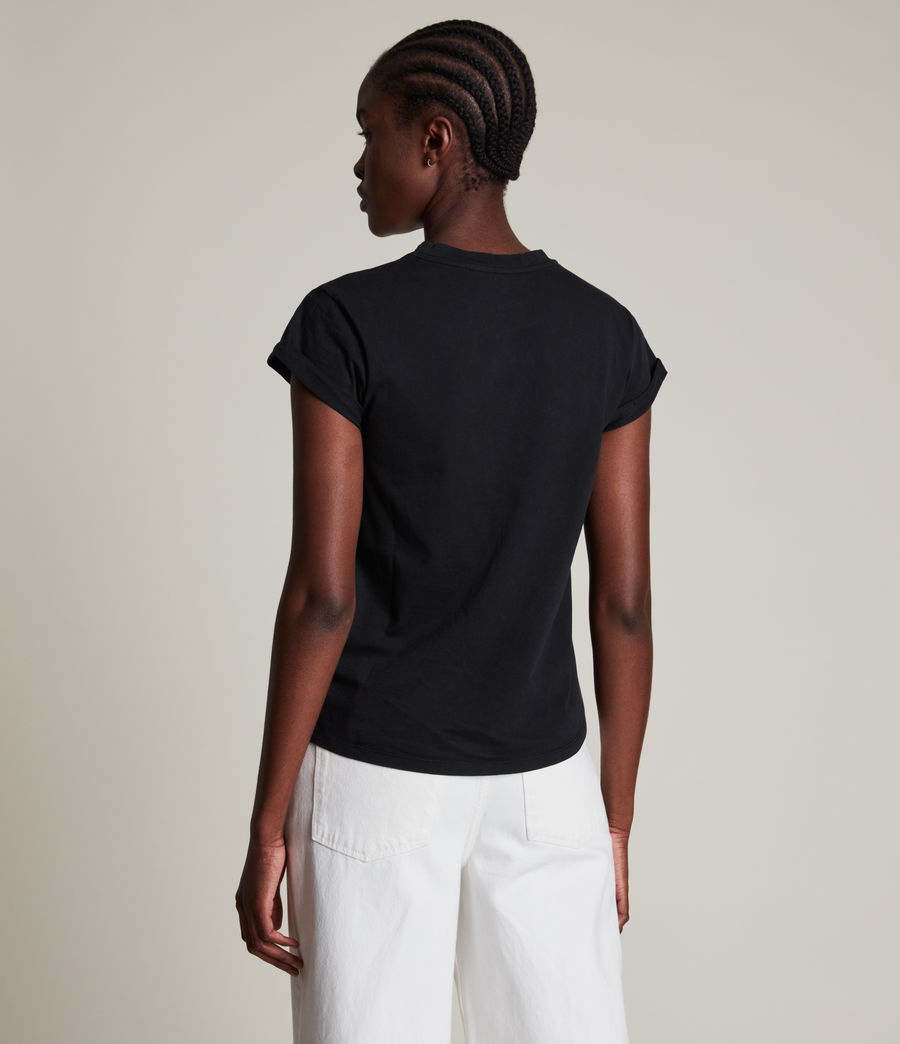 Women's Arctos Anna T-Shirt (vintage_black) - Image 4