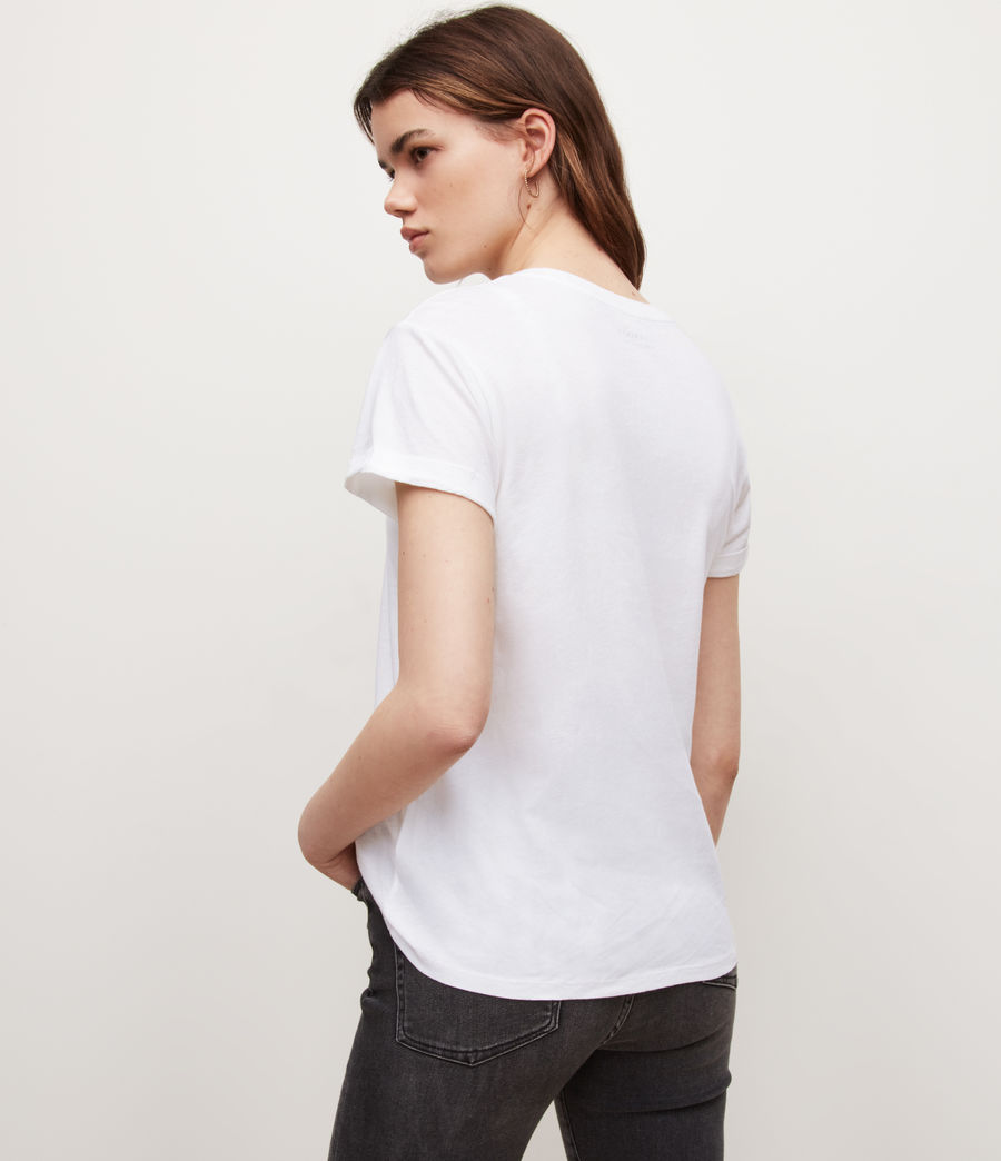 Damen Juxta Anna T-Shirt (optic_white) - Image 5