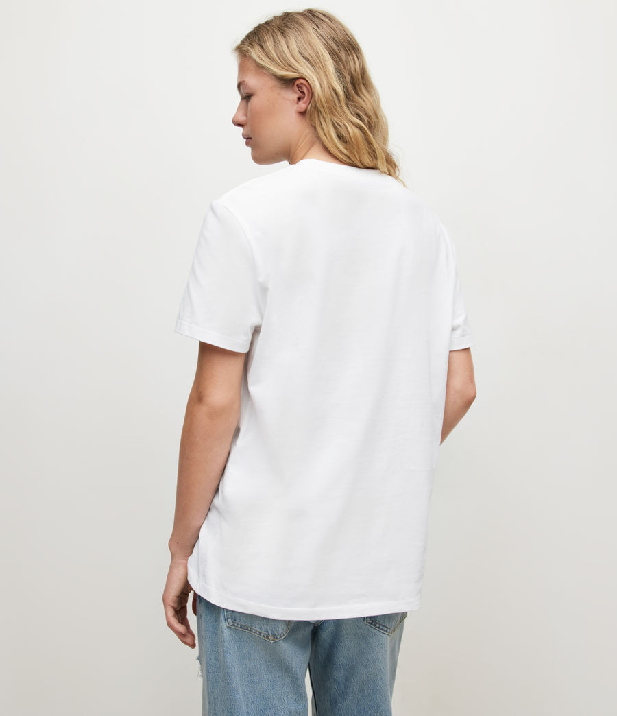 Damen Solis Boyfriend T-Shirt (optic_white) - Image 5