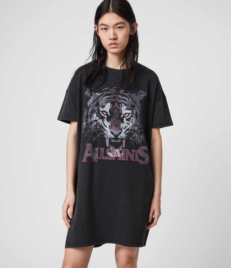 tiger shirt dress