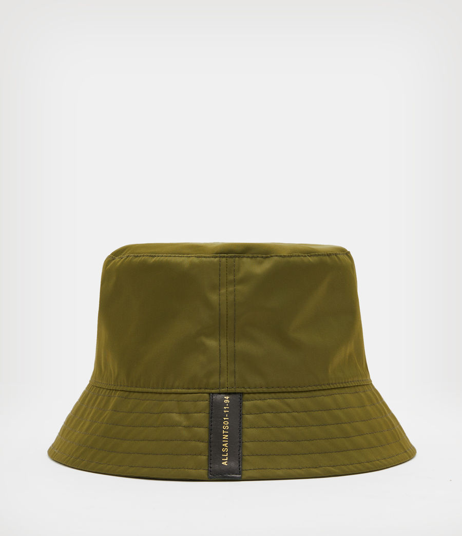 womens khaki bucket hat