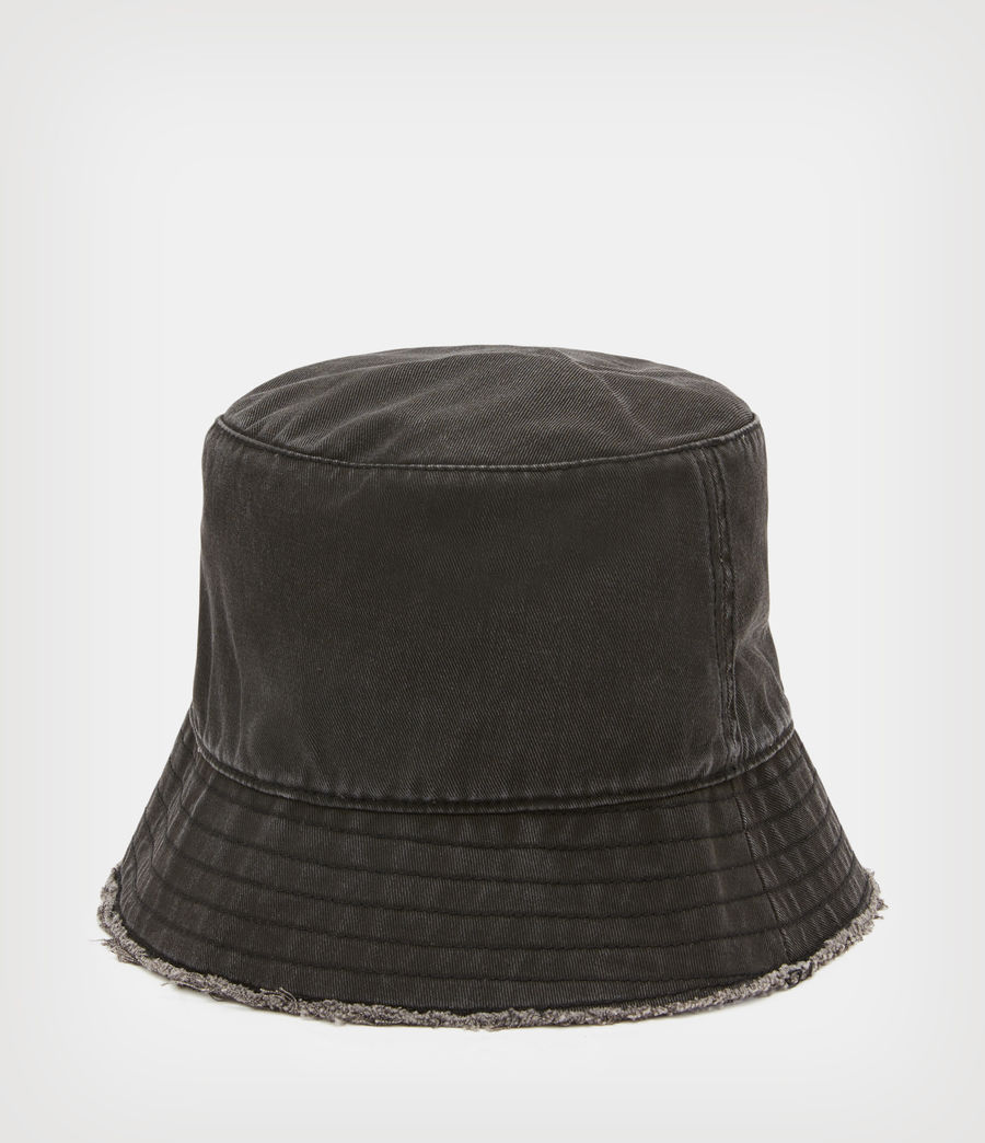 Women's Skye Bucket Hat (washed_black) - Image 4