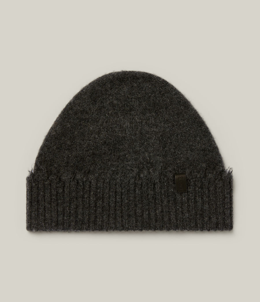 allsaints merino wool beanie