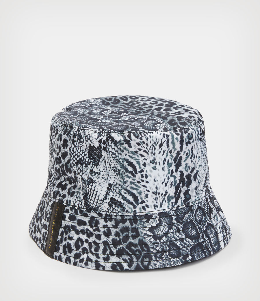 Womens Noche Reversible Bucket Hat (black) - Image 6