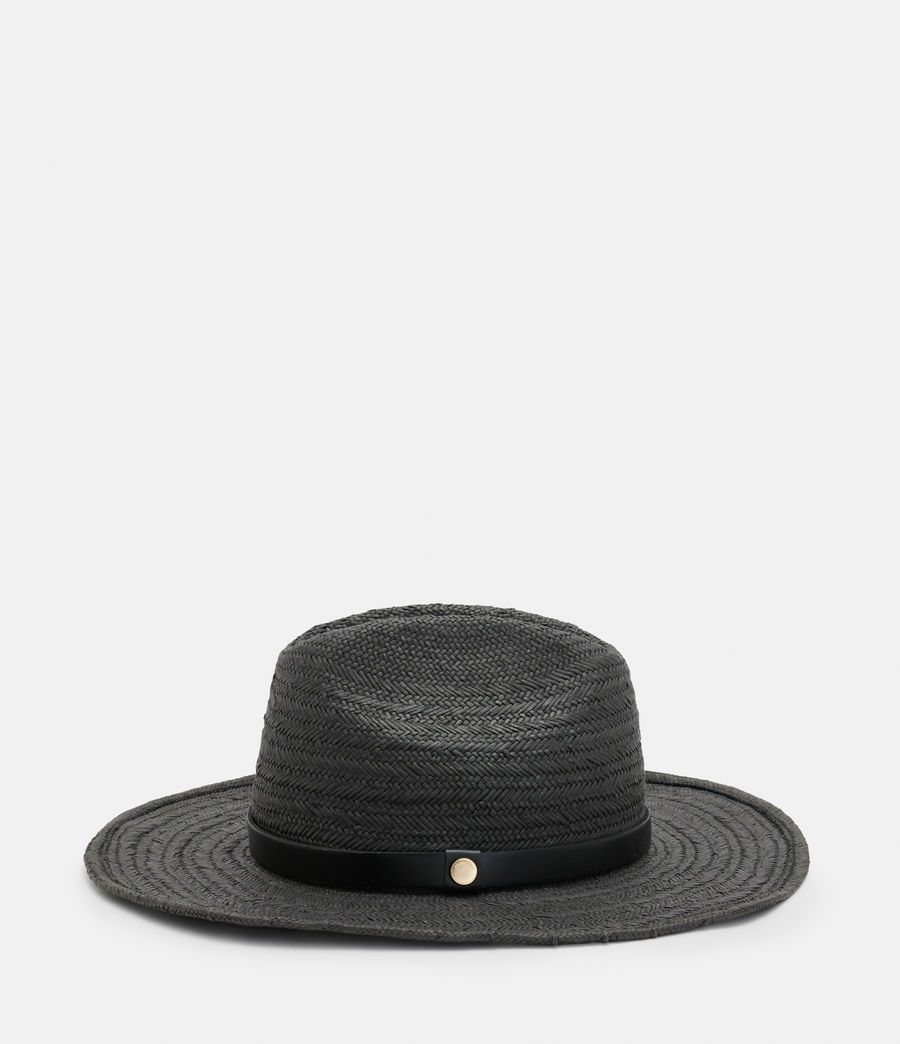 Women's Talia AllSaints Fedora Hat (black) - Image 4