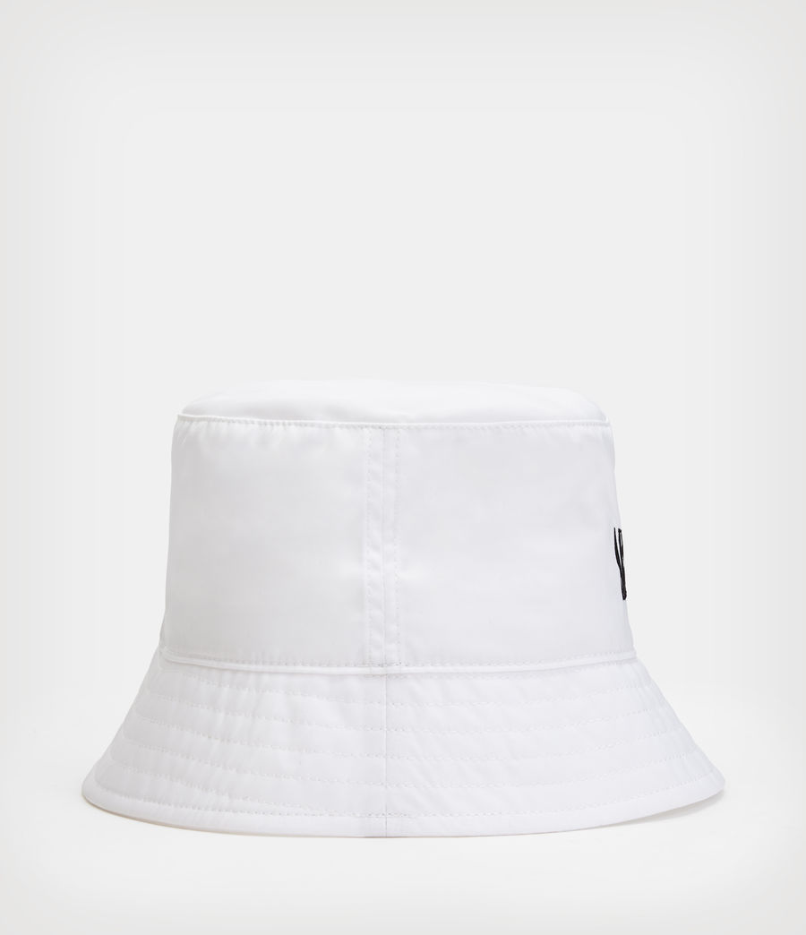 Womens State Nylon Bucket Hat (white) - Image 3