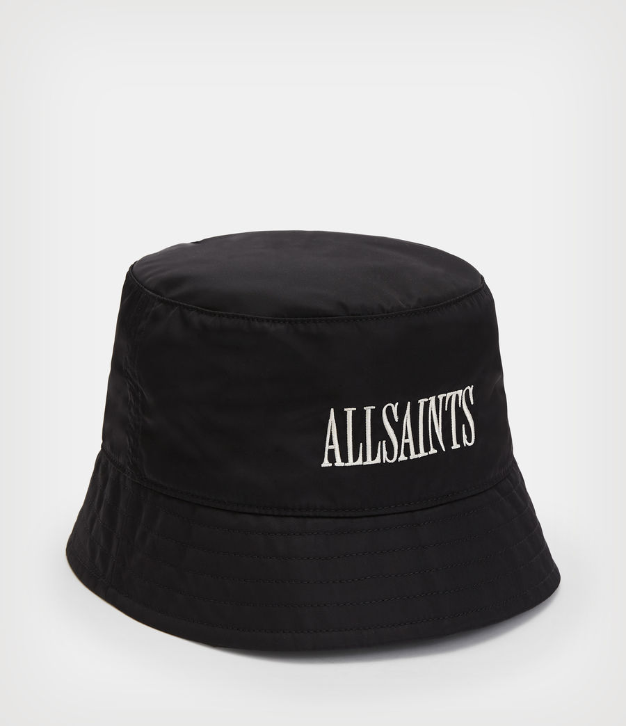 Women's State Nylon Bucket Hat (black) - Image 1