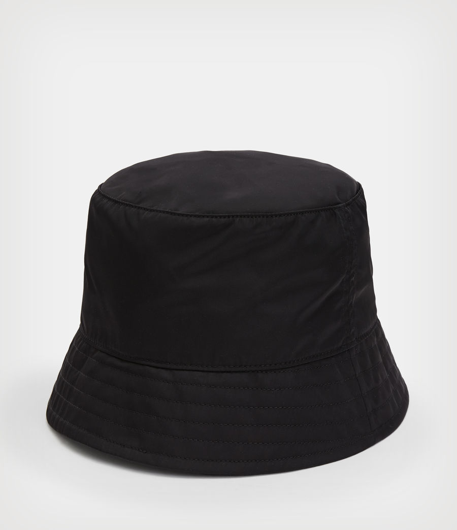 Women's State Nylon Bucket Hat (black) - Image 5