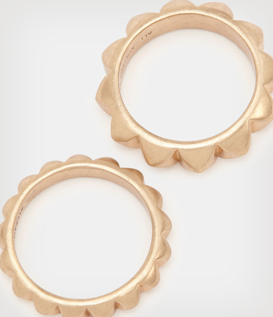 Femmes Miri Ring Set (warm_brass) - Image 1
