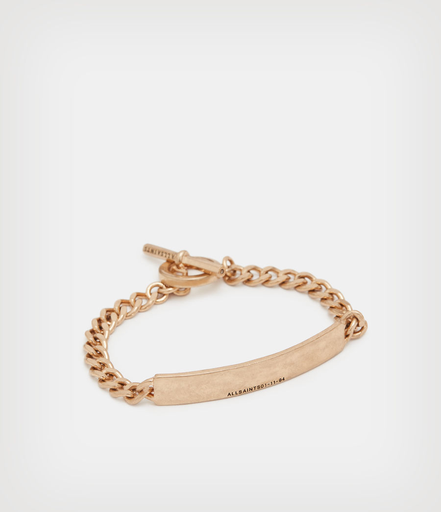 Damen Etta Chunky ID Bracelet (warm_brass) - Image 1
