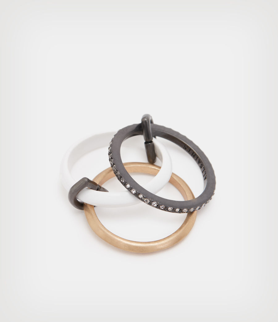 Damen Lacie Ring Set (crystal_mix) - Image 1