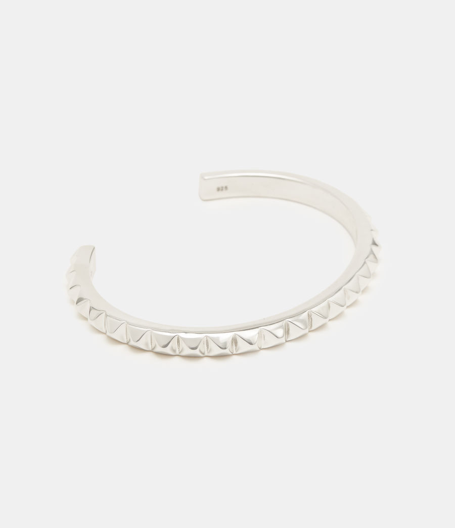 Womens Miri Sterling Silver Cuff Bracelet (silver) - Image 2