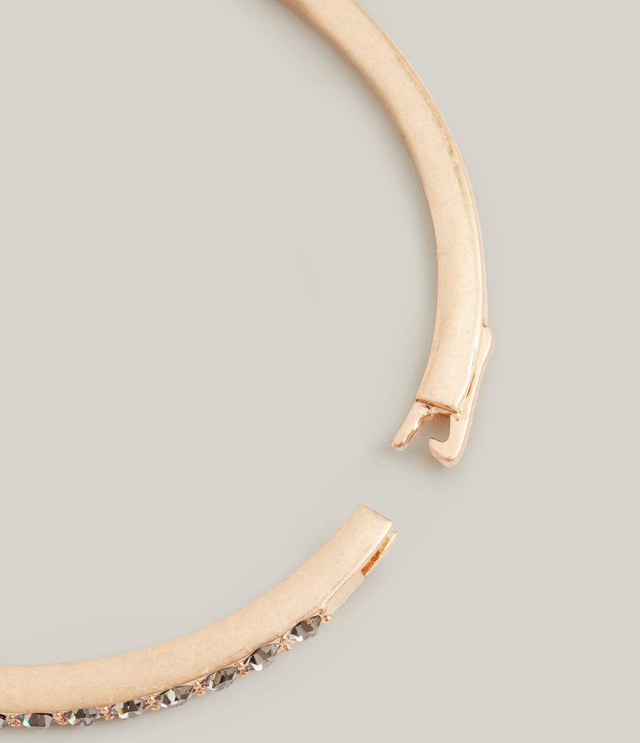 Womens Nessa Bracelet (blck_diamond_brass) - Image 5